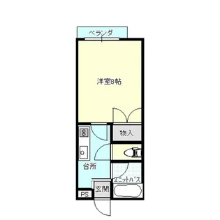 シティプラザ境田A【2階】の間取り