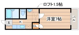 グリーンヴィラ仙台【1階】の間取り