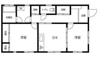 神奈川県藤沢市柄沢【一戸建】の間取り