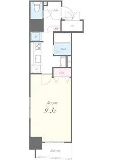 カーサ フェリーチェ【4階】の間取り