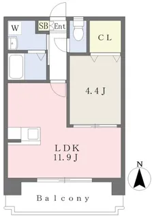 ステージア本荘【2階】の間取り