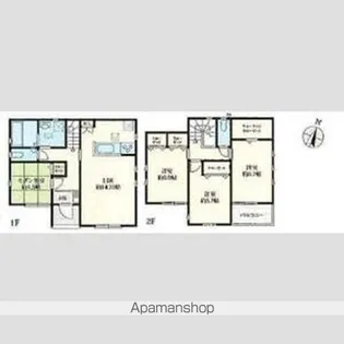 千葉県柏市松ケ崎【一戸建】の間取り