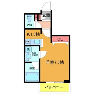 Raffinato【5階】の間取り