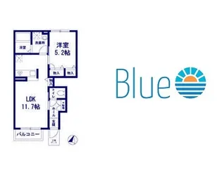 セントリビエ戸塚【1階】の間取り