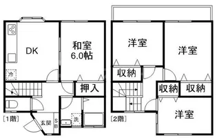 千葉県船橋市習志野台4【一戸建】の間取り