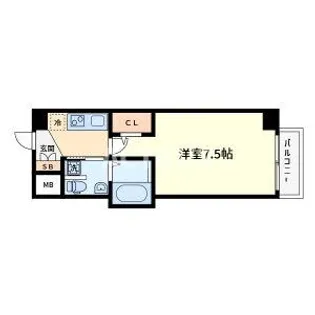 大阪府大阪市阿倍野区天王寺町南2【マンション】の間取り