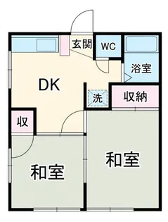 第三グリーンハイツ【1階】の間取り