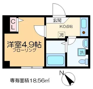 平井SKハイツ【3階】の間取り