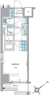 ルフォンプログレ赤塚【5階】の間取り
