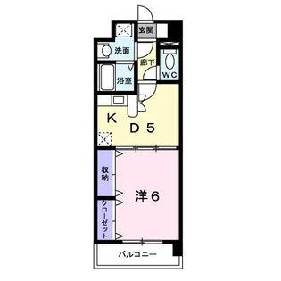 エクセルコート【3階】の間取り
