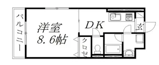 静岡県浜松市中央区上島1【マンション】の間取り