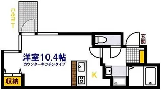 グランマーレ16【9階】の間取り