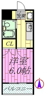 第8頼長ビル【2階】の間取り