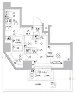 セジョリ東陽町【3階】の間取り