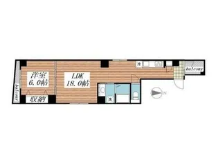 AKハイム笹塚【2階】の間取り