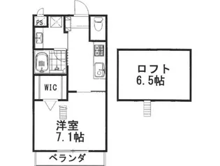 東京都板橋区徳丸2【アパート】の間取り