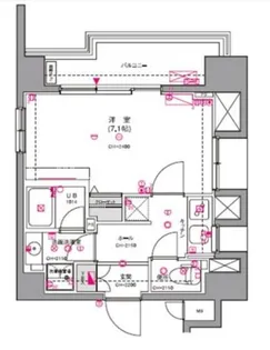 セジョリ大井町【9階】の間取り
