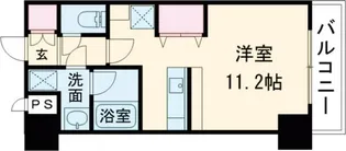 コプリー キタハナダ【5階】の間取り