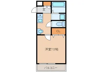 ローズマリーA・B【2階】の間取り