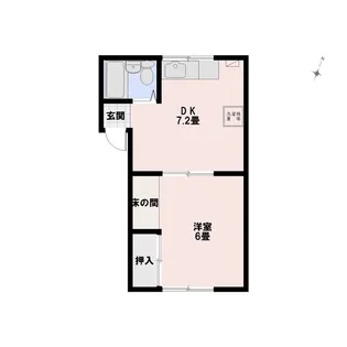 松島ハイツ【1階】の間取り