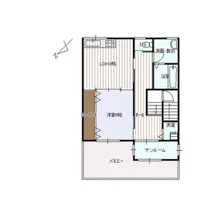 ケイズビル【4階】の間取り