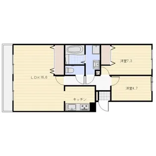 パーク・ノヴァ藤が丘南【4階】の間取り