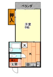 ビザビ【3階】の間取り