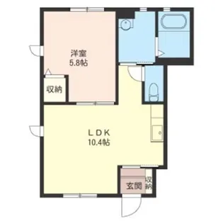 パークハイツ青葉の森【1階】の間取り