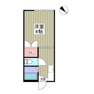 ちとせハイム【2階】の間取り