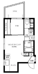 ふーが(風香)北池袋【1階】の間取り