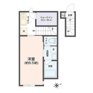 ブランミュール西荻窪WEST【2階】の間取り