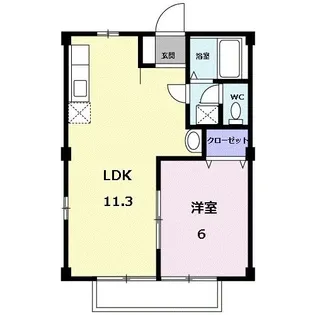 メゾンビューティI【2階】の間取り