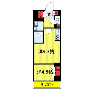 OPEN RESIDENCIA ITABASHI GRANDE【6階】の間取り