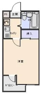 グリーンピア【1階】の間取り