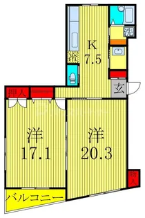 寿まこビル【2階】の間取り