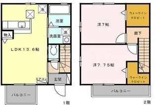 ブエナスエルテ Iの間取り