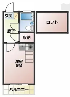 コーポアメニティII【1階】の間取り