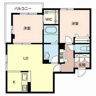シャーメゾン四季彩【3階】の間取り