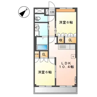 来夢6868【2階】の間取り