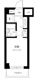 ライオンズマンション蒲田第3【6階】の間取り