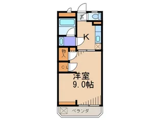 エスポア-ル香住ヶ丘【3階】の間取り