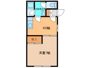 ドリームシャトー【2階】の間取り