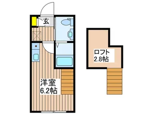 アリビオ上大岡【1階】の間取り
