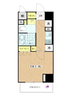 アリーチェ東高円寺【4階】の間取り