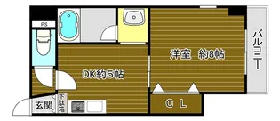 メゾンドフレシェール【2階】の間取り