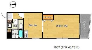 ローレル新神戸【5階】の間取り