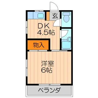 プレアール古川橋III【2階】の間取り