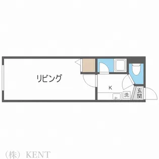 ラ・シャトーレイン【1階】の間取り