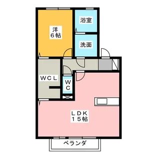 マインド宝【1階】の間取り