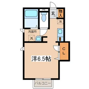 サニーコート【1階】の間取り